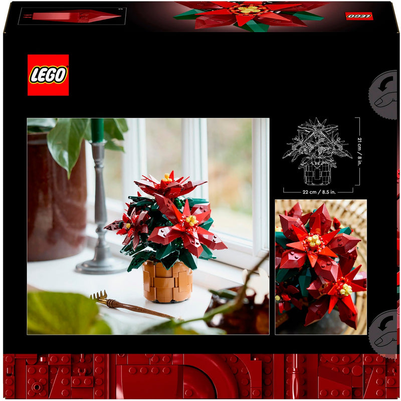 Laden Sie das Bild in Galerie -Viewer, Lego icons kerstster poinsettia - 10370
