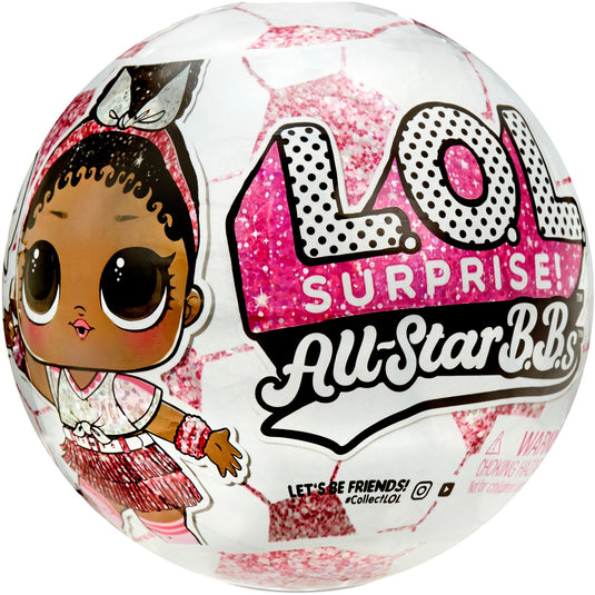Mga entertainment l.o.l. surprise! all star b.b.s serie 3 voetbal pop (assortiment product)