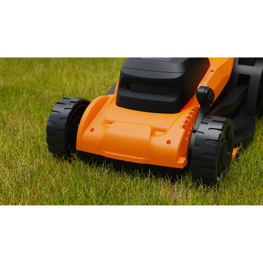 Black+decker bemwp340 grasmaaier (oranje zwart, 34 cm, 1400w)