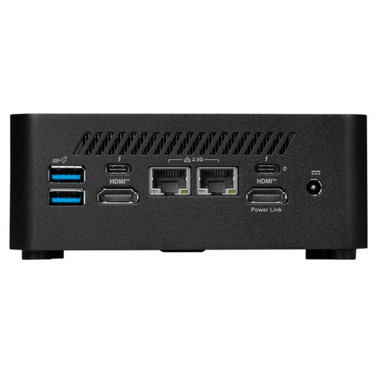 Msi cubi nuc ai 1umg-019beu barebone (zwart | core ultra 5 125h | arc graphics)