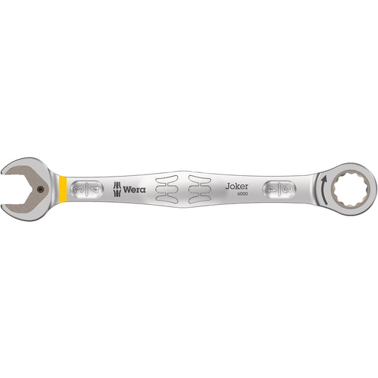 Wera 9632 magneetstrip 6000 joker imperial 1 steek-ringratelsleutelset moersleutel (inch, 8‑delig)