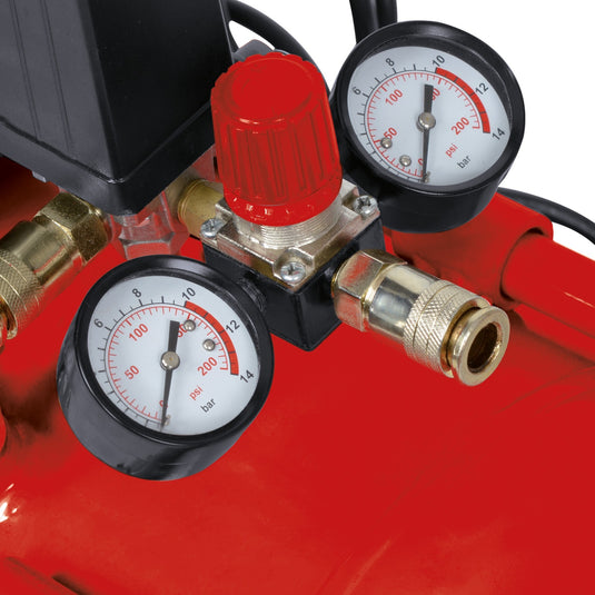 Einhell compressor te-ac 270 50 10 (rood)