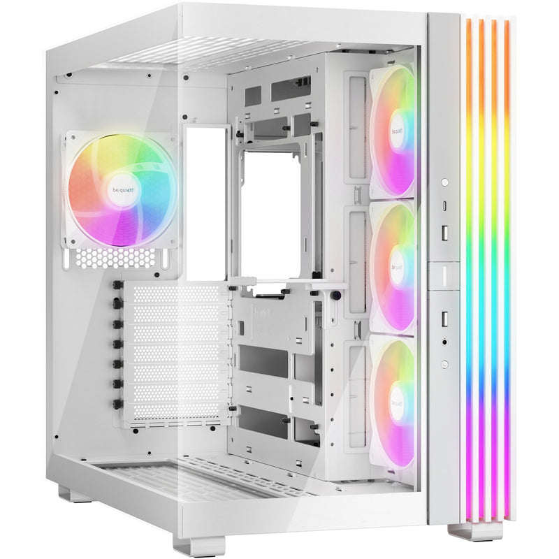 Load image into Gallery viewer, Be quiet! light base 600 lx midi tower behuizing (wit | 2x usb-a | 1x usb-c | rgb | tempered glass)

