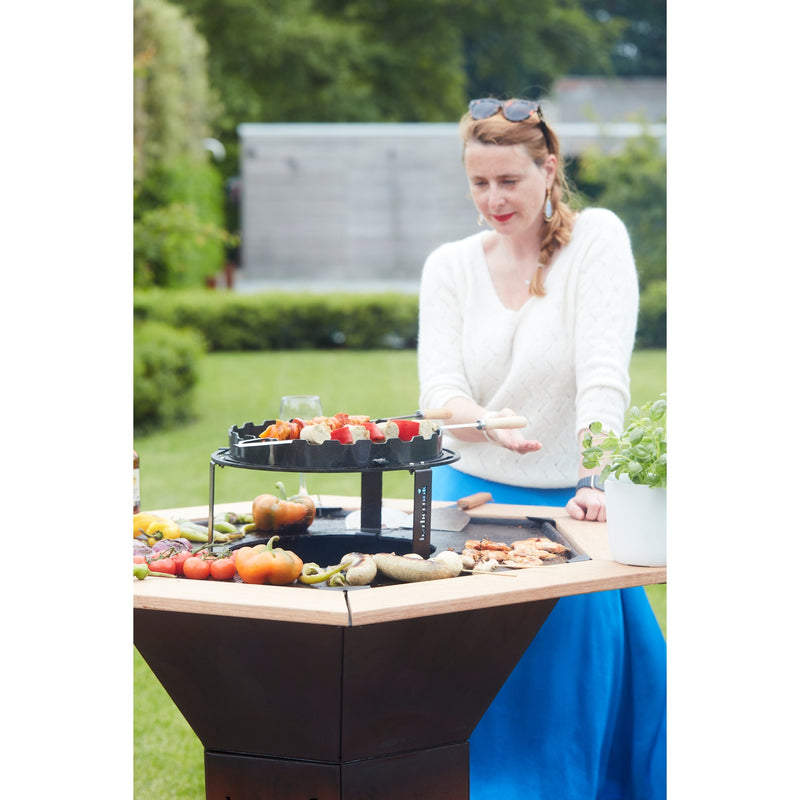 Load image into Gallery viewer, Barbecook bijzettafels voor nestor (houtkleur, fsc)

