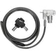 Targus defcon ultimate universal keyed cable lock with adaptable lock head diefstalbeveiliging
