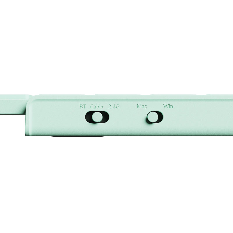 Load image into Gallery viewer, Keychron b6 pro-k7 toetsenbord (mint, us lay-out (qwerty), scissor switches, 100%, abs, 2.4 ghz | bluetooth 5.2 | usb-c)
