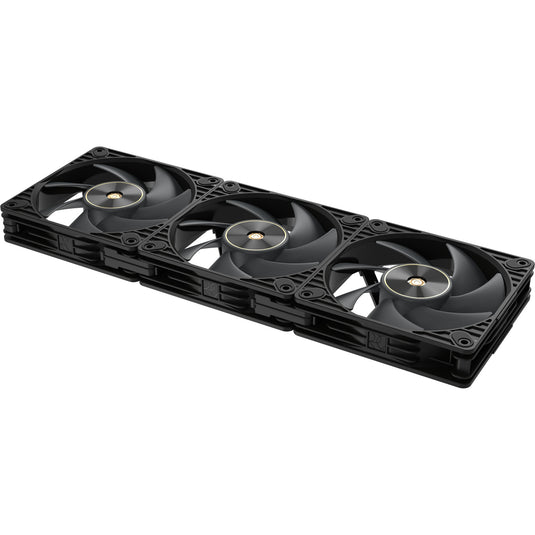 Asus proart pf120 fan - triple pack case fans (zwart, 3 stuks, 120 x 120 x 28 mm, 3 stuks)