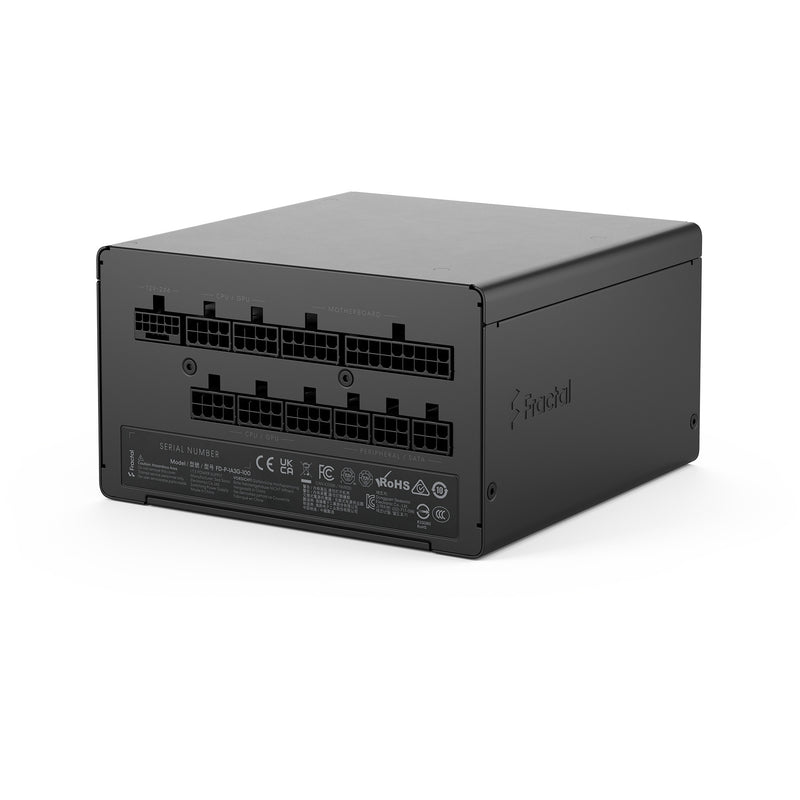 Cargue la imagen en el visor de la galería, Fractal design ion gold 3 modulaire 1000 watt voeding (zwart, 1x 12v-2x6, 3x pcie)
