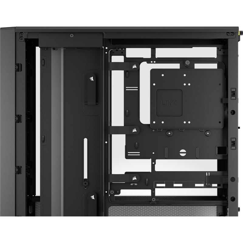 Load image into Gallery viewer, Corsair frame 4000d midi tower behuizing (zwart | 2x usb-a | 1x usb-c | tempered glass)
