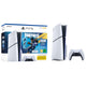 Sony playstation 5 (slim) - 1 tb - fortnite flowering chaos bundel spelconsole (wit zwart)