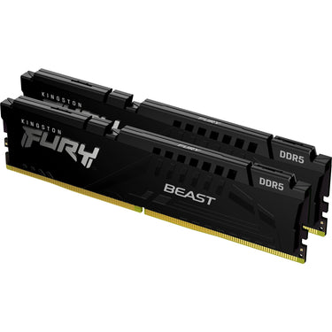 Kingston fury beast 32 gb ddr5-5600 (2x 16 gb) werkgeheugen (zwart, kf556c40bbk2-32, xmp 3.0)