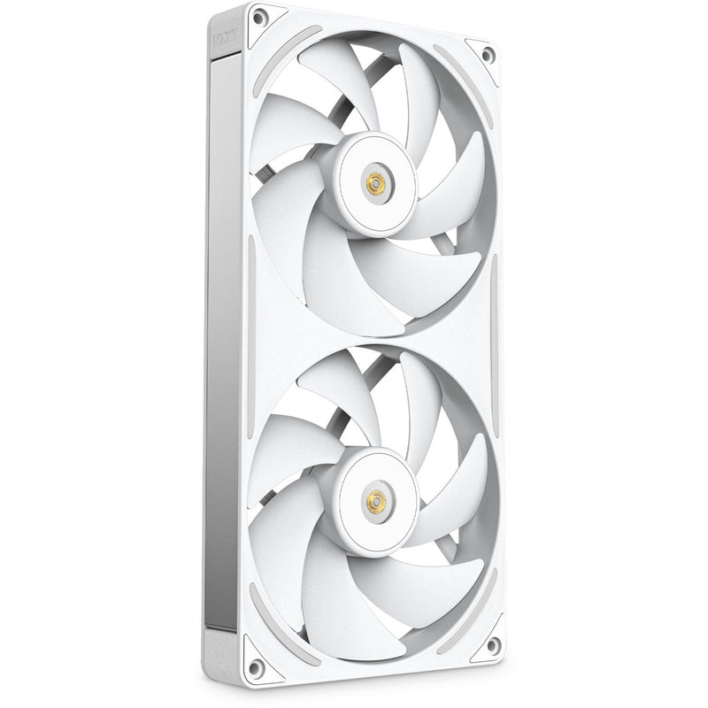 Load image into Gallery viewer, Nzxt performance fan f280x rgb case fans (wit, 2 stuks, 280 x 140 x 30 mm, pwm)
