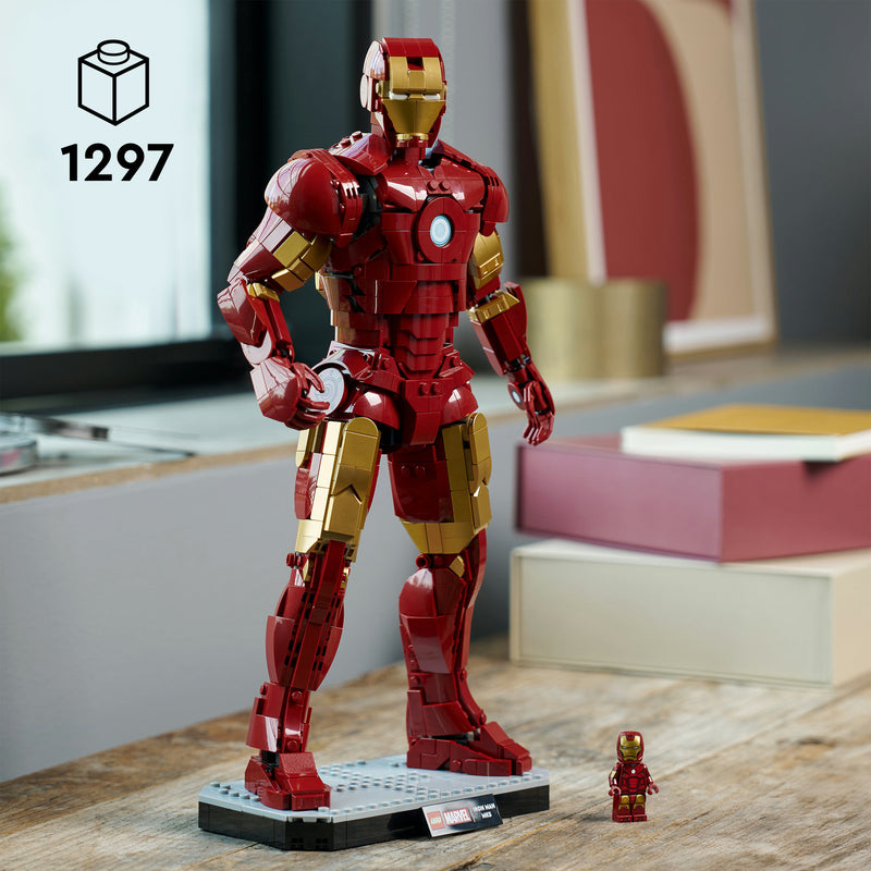 ギャラリービューアに画像をロードする, Lego marvel iron man mark 3 – verzameleditie - 76344
