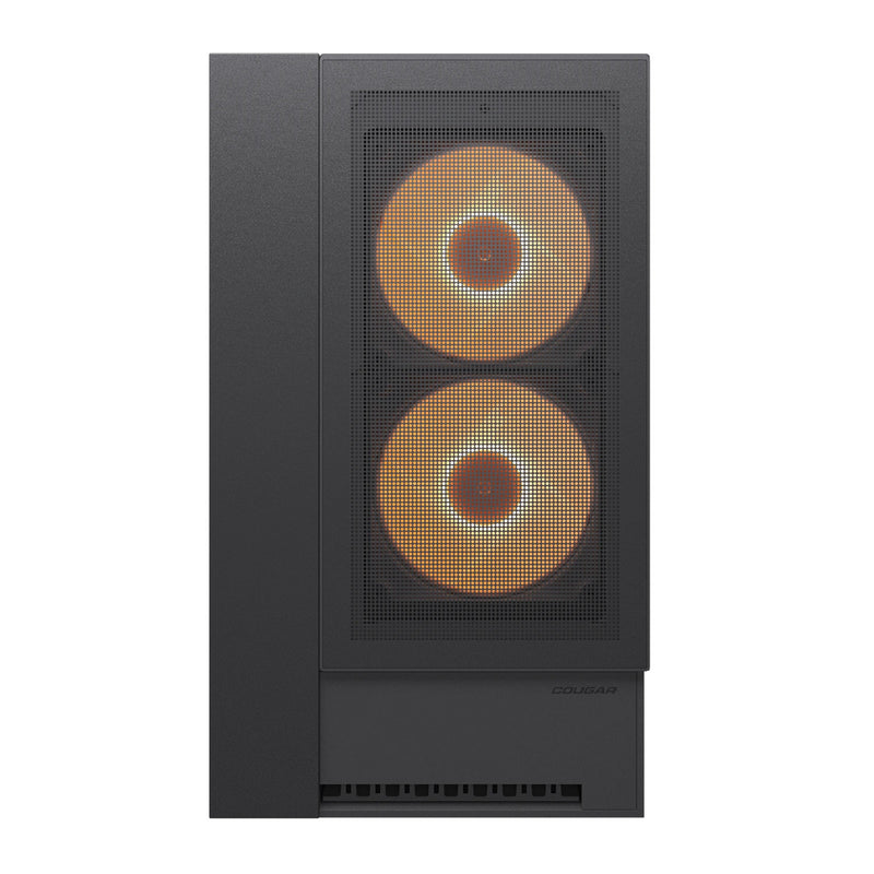 Load image into Gallery viewer, Cougar omnyx midi tower behuizing (zwart | 4x usb-a | 2x usb-c | tempered glass)
