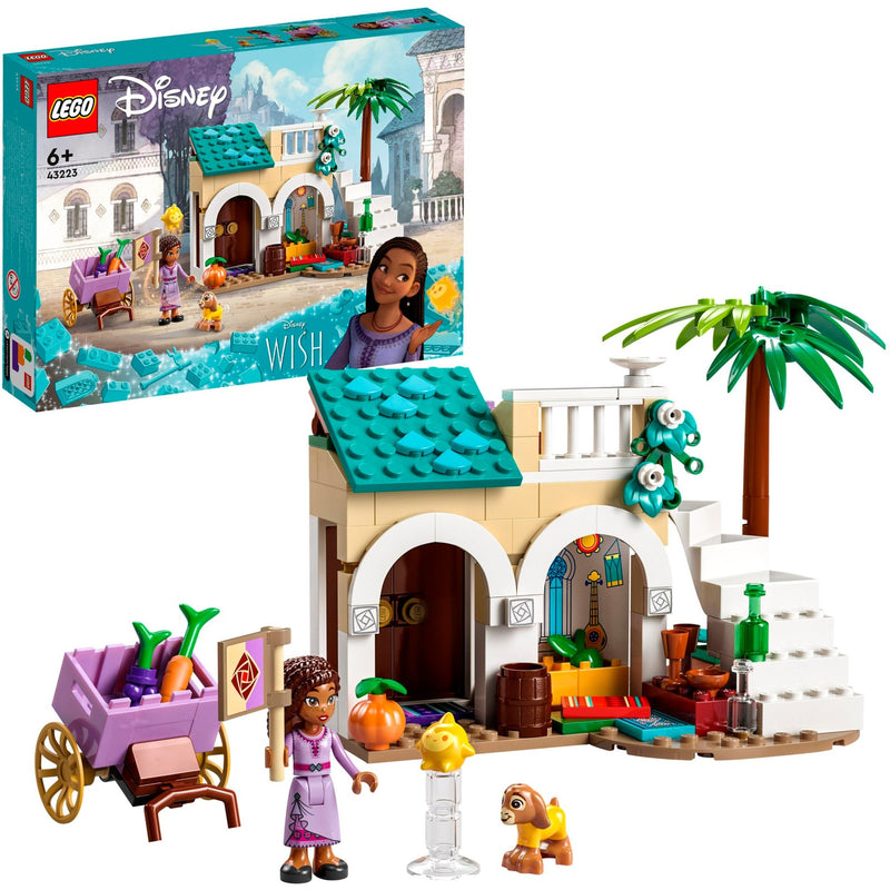 Afbeelding laden in galerijviewer, Lego disney wish asha in de stad rosas poppetjes wish set - 43223
