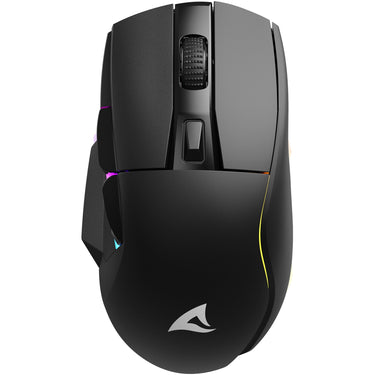 Sharkoon skiller sgm50w gaming muis (zwart, 400 - 6400 dpi, rgb leds)