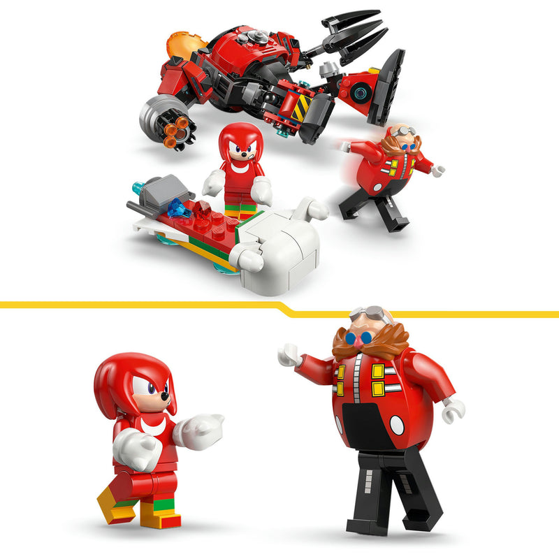 Load image into Gallery viewer, Lego sonic the hedgehog - knuckles vs. dr. eggman egg crusher mecha constructiespeelgoed (77005)

