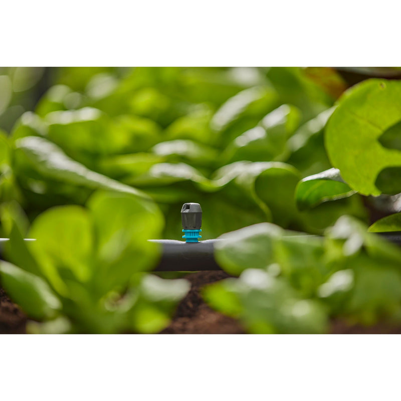 Load image into Gallery viewer, Gardena micro strook sprinkler uiteinde (zwart turquoise, 5 stuks)
