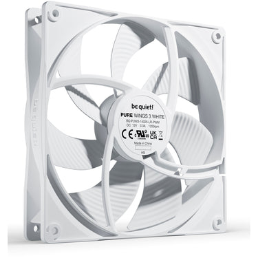 Be quiet! pure wings 3 pwm case fan (wit, 140 x 140 x 25 mm)