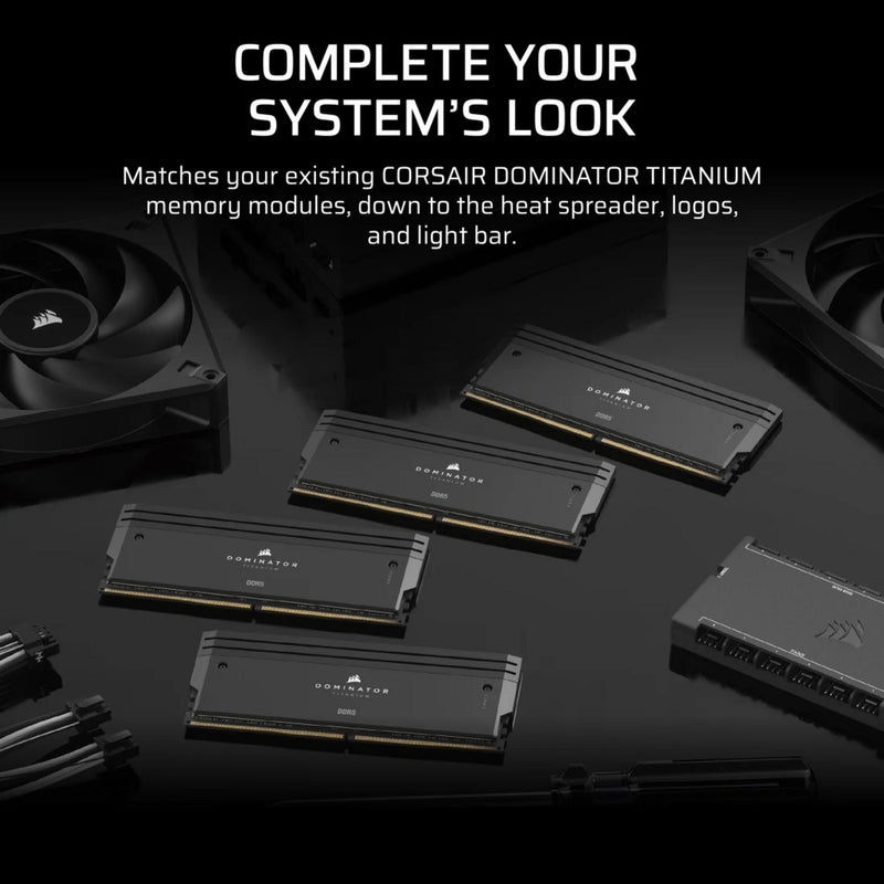 Load image into Gallery viewer, Corsair dominator titanium ddr5 lighting enhancement kit ledverlichting (zwart)

