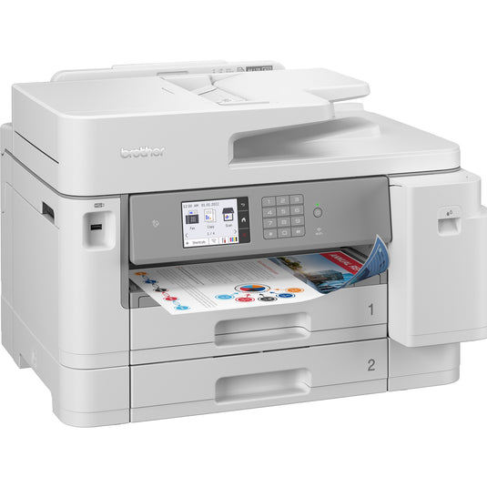Brother mfc-j5955dw all-in-one inkjetprinter met faxfunctie (grijs, scannen, kopiëren, faxen, lan, wi-fi)