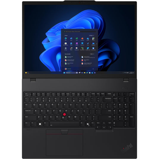 Lenovo thinkpad t16 gen 4 (21qe005bmh) 16 laptop (zwart | core ultra 5 225u | intel graphics | 16 gb | 512 gb ssd)