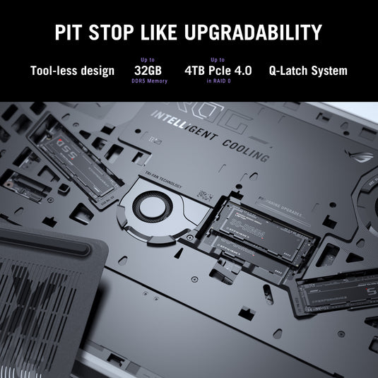 Asus rog strix g18 g815lr-s9005w 18 gaming laptop (zwart grijsgroen | ultra 9 275hx | rtx 5070 ti | 32 gb | 2 tb ssd)
