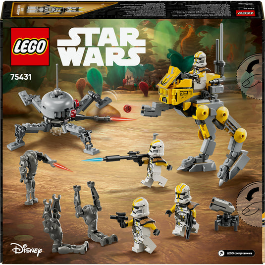 Lego star wars 75431 327th star corps clone troopers battle pack