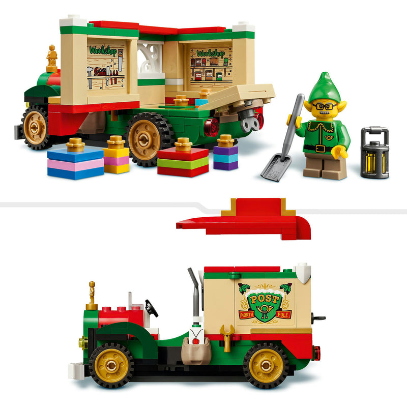 Load image into Gallery viewer, Lego iconic - bezorgtruck van de kerstman constructiespeelgoed (40746)
