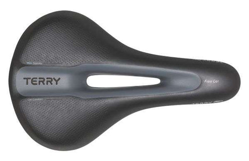 Terry zadel Fisio Max gel heren zwart