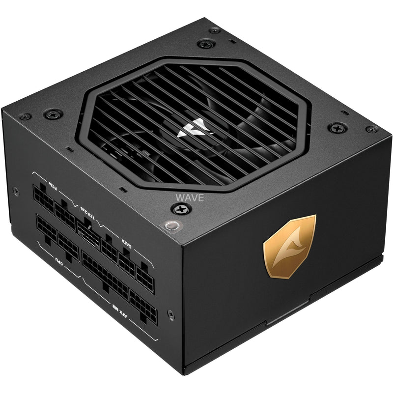 Load image into Gallery viewer, Sharkoon rebel p20 modulaire 1200 watt voeding (zwart, 1x 12vhpwr, 4x pcie)
