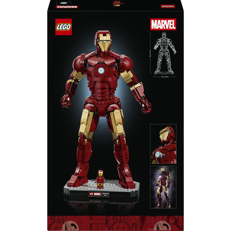 ギャラリービューアに画像をロードする, Lego marvel iron man mark 3 – verzameleditie - 76344
