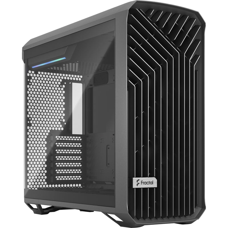 Load image into Gallery viewer, Fractal design torrent gray tg light tint midi tower behuizing (grijs | 2x usb-a | 1x usb-c | tempered glass)
