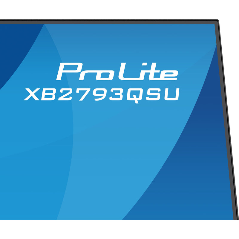 Load image into Gallery viewer, Iiyama prolite xb2793qsu-b1 27 monitor (zwart (mat), hdmi, displayport, usb, audio)
