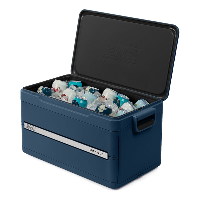 Load image into Gallery viewer, Coleman snap ‘n go 45qt koelbox (blauw, 42 liter)
