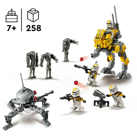 Lego star wars - 327th star corps clone troopers battle pack constructiespeelgoed (75431)