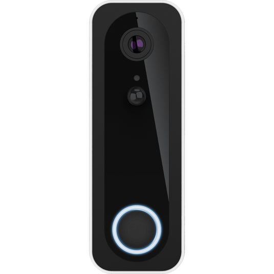 Trust doorcam-3000 slimme wifi deurbelcamera (wit zwart, 2.4 ghz wifi)