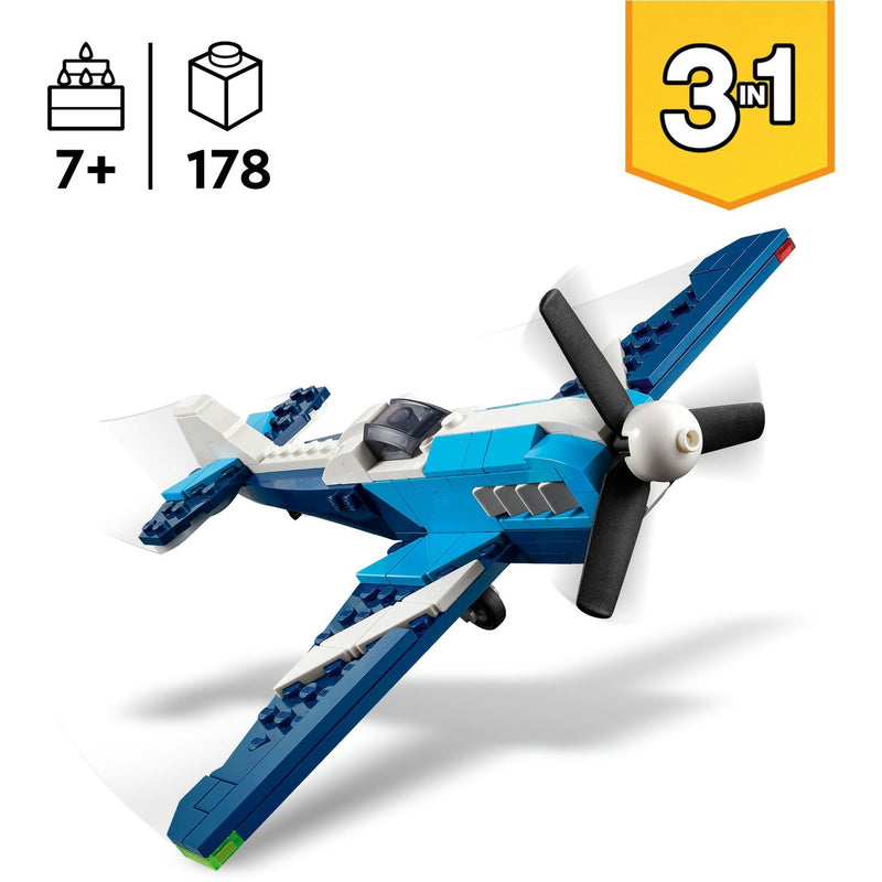 Load image into Gallery viewer, Lego creator 3-in-1 - luchtvaart: racevliegtuig constructiespeelgoed (31160)
