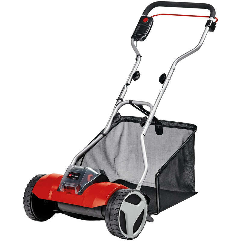 Load image into Gallery viewer, Einhell accu kooimesmaaier ge-hm 18 38 li-solo kooimaaier (rood zwart, accu en oplader niet inbegrepen)
