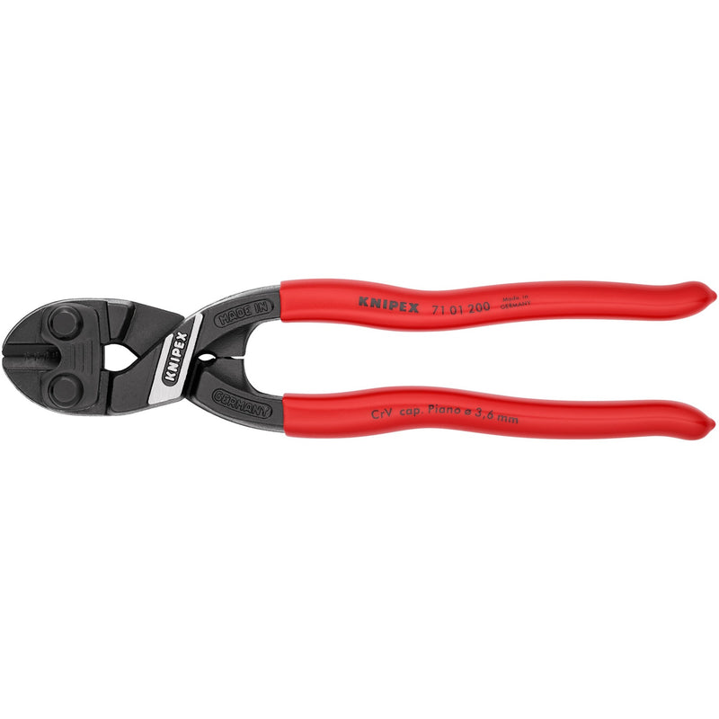 Load image into Gallery viewer, Knipex cobolt gebogen betonschaar 71 01 200 kniptang (middensnijder)
