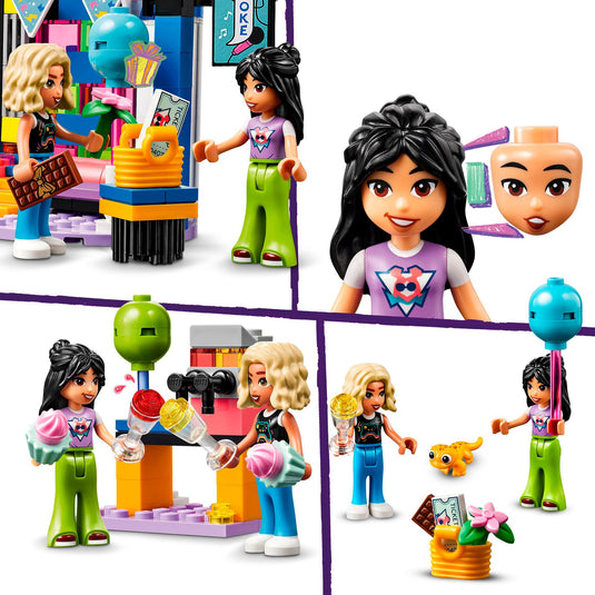 Lego friends - karaoke muziekfeestje constructiespeelgoed (42610)