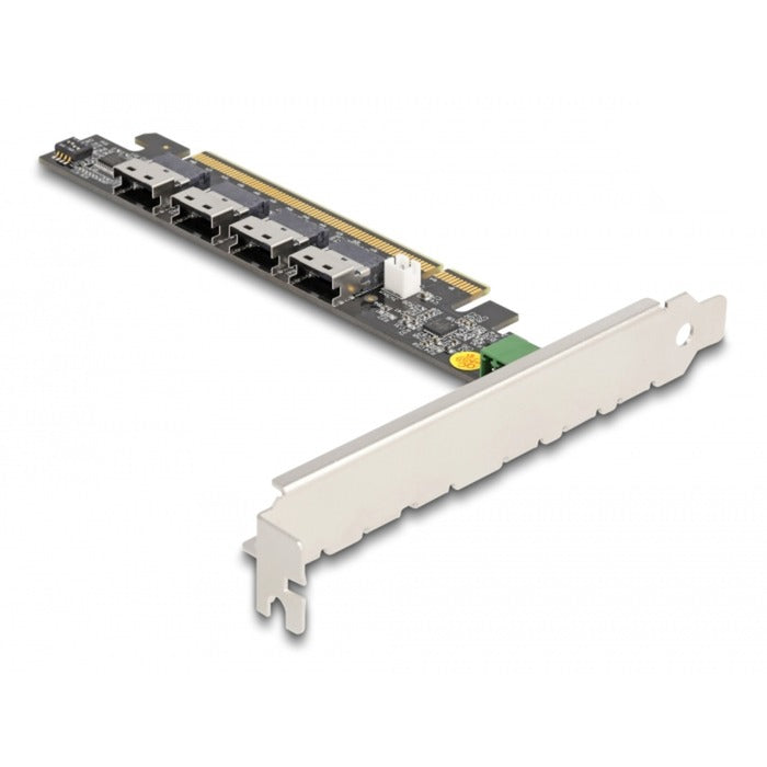 Load image into Gallery viewer, Delock pci express x16 card to 4 x internal sff-8654 4i nvme netwerkadapter
