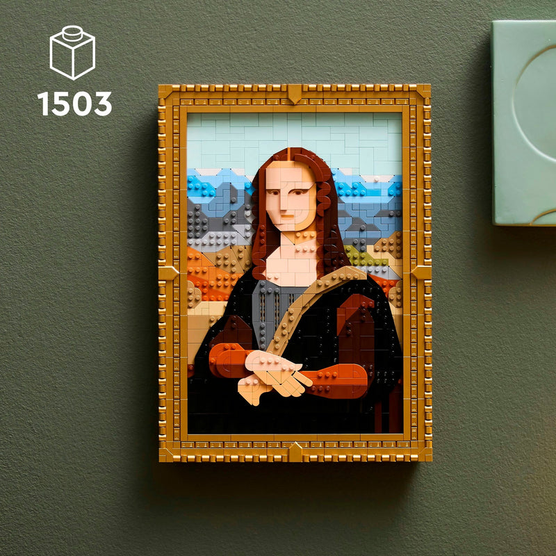 Afbeelding laden in galerijviewer, Lego art - mona lisa constructiespeelgoed (31213)
