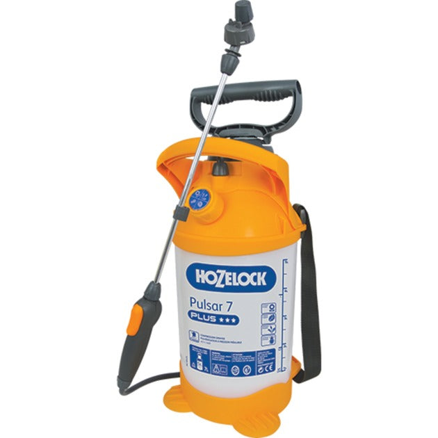 Load image into Gallery viewer, Hozelock pulsar plus 7 liter drukspuit (wit donkergeel)

