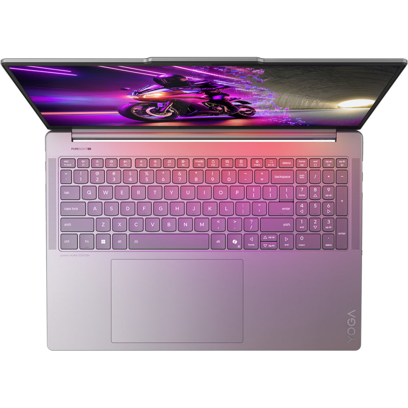 Load image into Gallery viewer, Lenovo yoga pro 9 16iah10 (83l00077mh) aura edition 16 laptop (grijs | core ultra 7 255h | rtx 5070 | 32 gb | 1 tb ssd)
