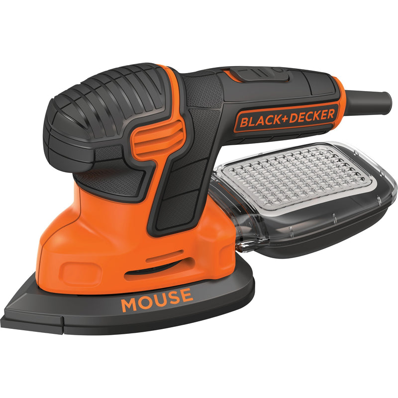 Load image into Gallery viewer, Black+decker 120 watt mouse detailschuurmachine ka2500k-qs deltaschuurmachine (oranje zwart, accessoires en koffer inbegrepen)
