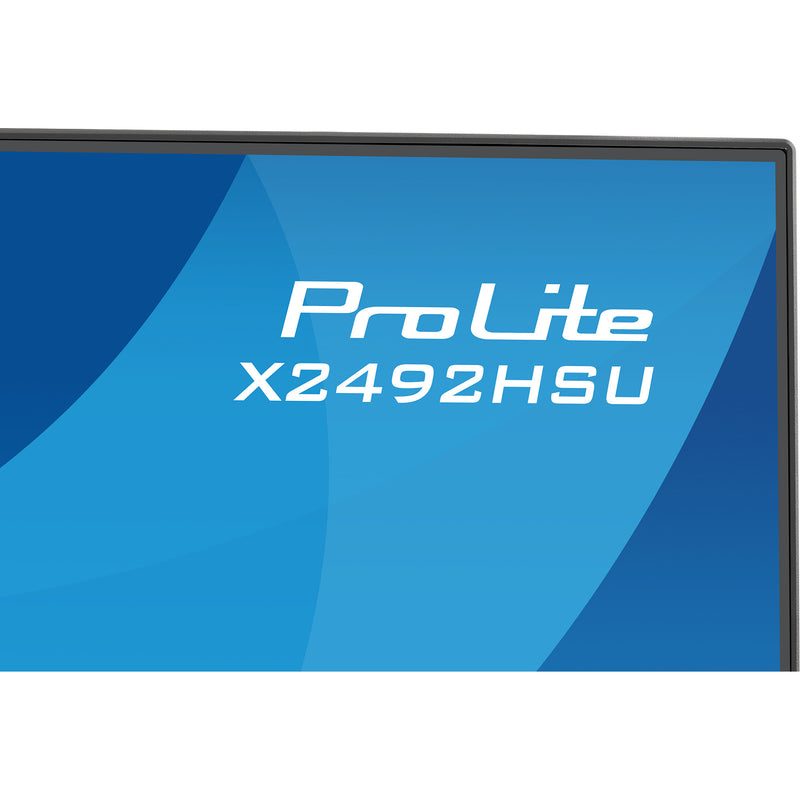 Load image into Gallery viewer, Iiyama prolite x2492hsu-b1 24 monitor (zwart (mat), hdmi, displayport, 2x usb-a)
