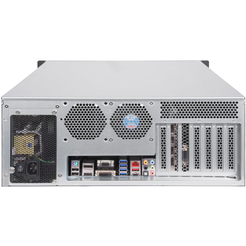 Load image into Gallery viewer, Silverstone rm41-h08 rack behuizing (zwart | 2x usb-a 3.2 (5 gbit s))
