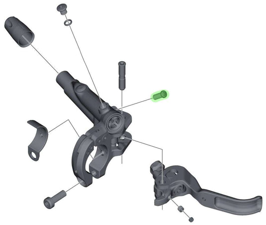 Shimano stroke adjust screw for xtr saint
