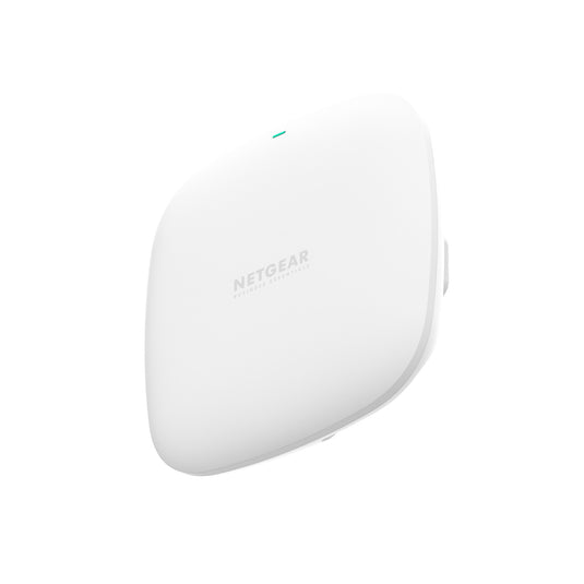 Netgear wax210 wifi 6 ax1800 dual-band access point met multi-gig poe+ (wit, poe)